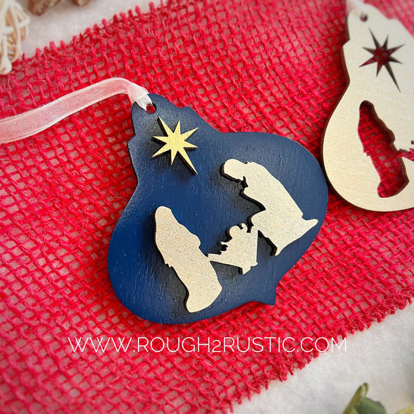 Holy Night Ornament Set