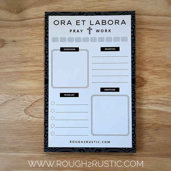 "My Daily Offerings" Daily Planner Tear Off Sheets - 4 Design Options