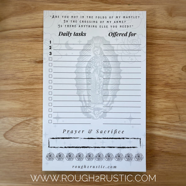 "My Daily Offerings" Daily Planner Tear Off Sheets - 4 Design Options