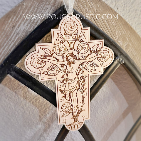 Brightly Hude Radix 5 inch Crucifix